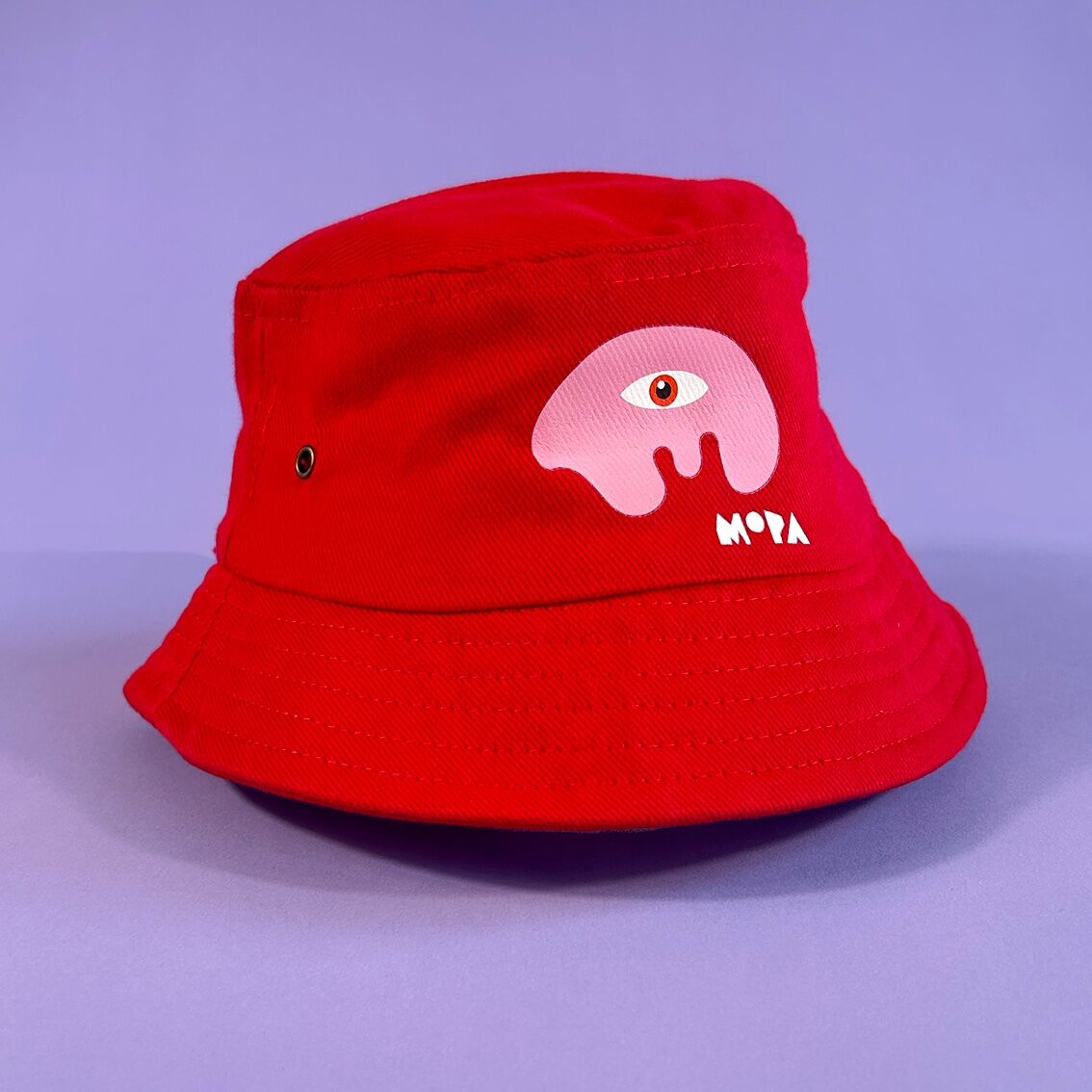 MoPA Red Bucket Hat